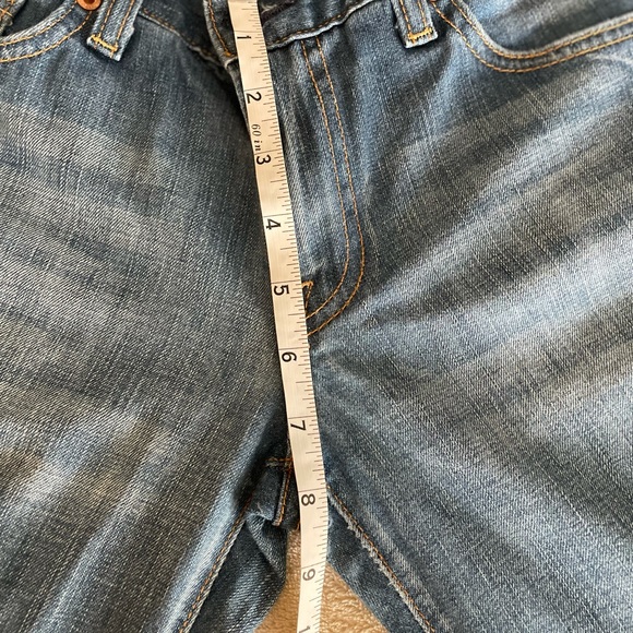 7 for All Mankind Blue Bootcut Lightwash Jeans - Size 28 - Picture 8 of 11
